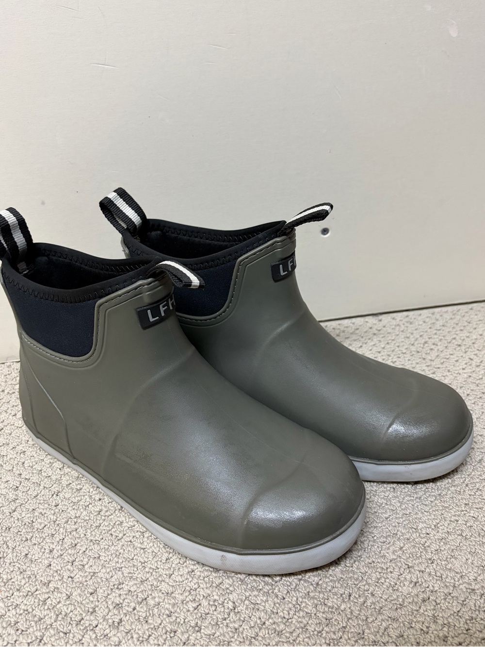 2/$30⚡️- BOOTS | Men’s Homtechly ankle rubber boots size 9
